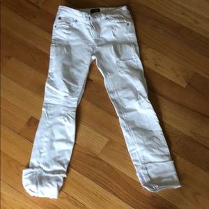 Girls white jeans